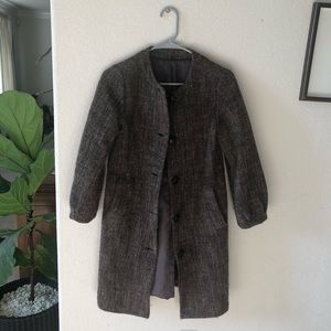 Japanese Brand Muji wool coat jacket